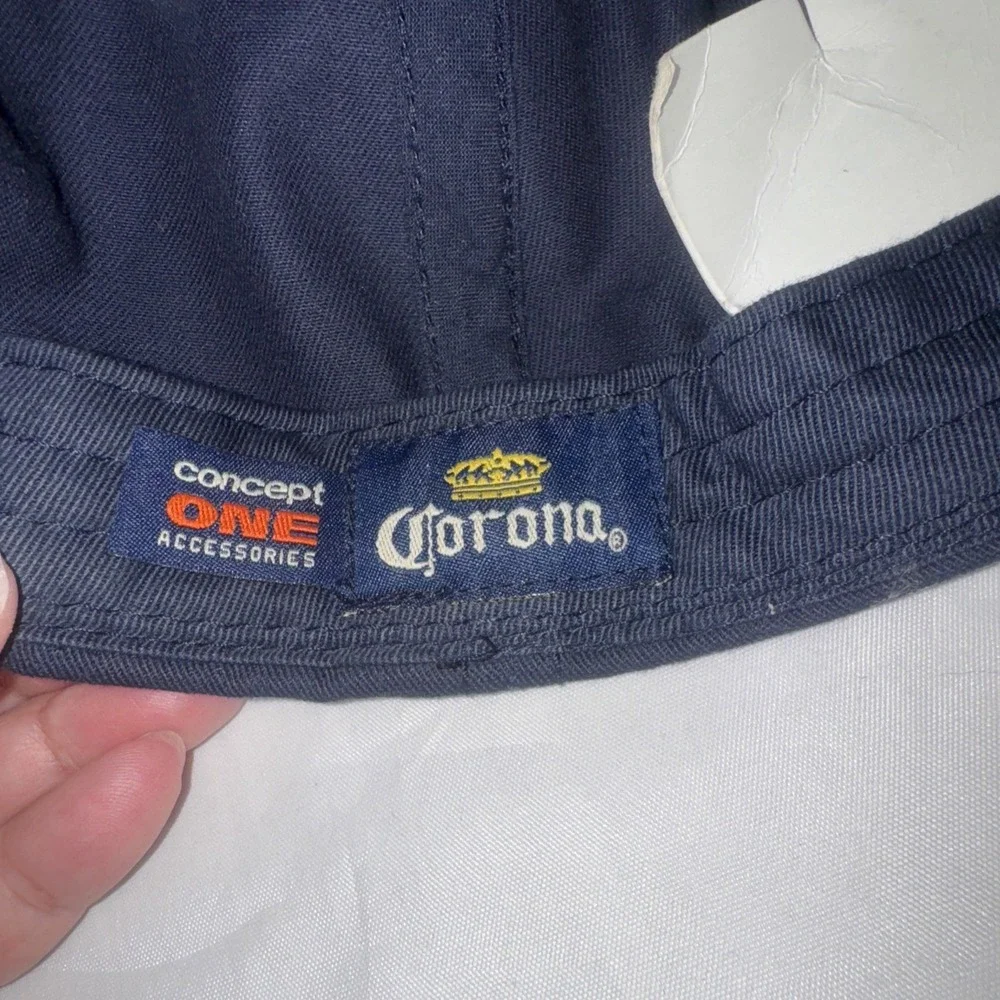 Corona Extra Trucker Hat‎ Mens Blue Yellow One Size Adjustable Embroidered NOS